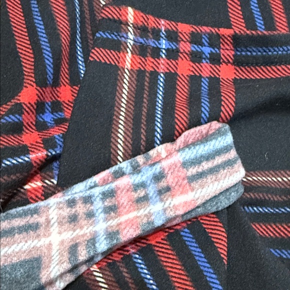 French Laundry Plaid Leggings - Picture 4 of 5